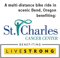 Tour des Chutes in Bend Oregon - multi-distance cycling event to benefit cancer research